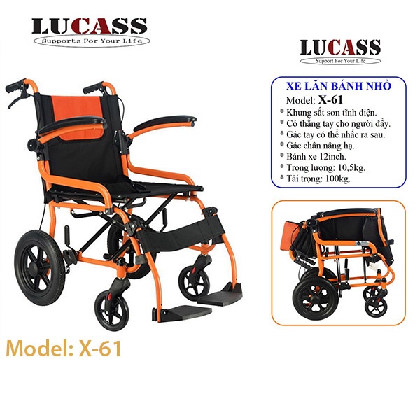  Xe Lăn Lucass X-61